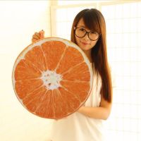 ✹┅♗ Thicken Fruit Design Round Soft Plush Cushion Tatami Office Chair Cushion Kindergarten Cartoon Cute Seat Pad