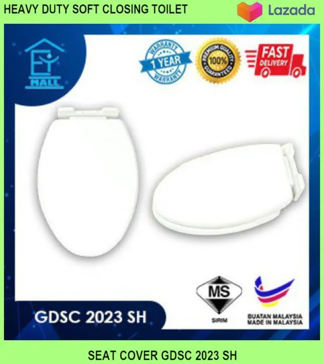 Heavy Duty Soft Closing Toilet Seat Cover Gdsc 2023 Sh Suitable To All