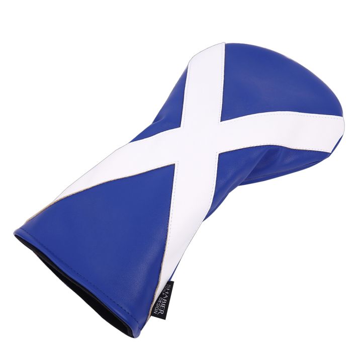 ยูเนี่ยนแจ็คซีรีส์ออกแบบธงหนัง-pu-สหราชอาณาจักรอังกฤษเวลส์สกอตแลนด์กอล์ฟไดร์เวอร์ปก