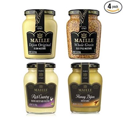 Items for you 👉 Mille mustard มัสตาร์ด3สูตร นำเข้าจากฝรั่งเศส  215กรัม dijon mustard