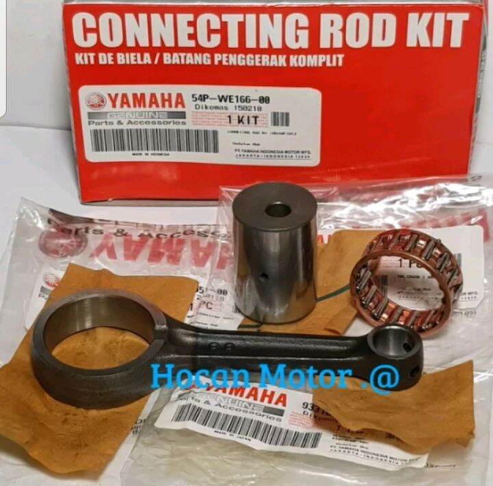 STANG SEHER STANG PISTON TIANG SOKAR CONNECTING ROD KIT MIO J.MIO GT.54PWE16600 ASLI YGP