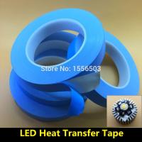 10mm 15mm 20mm Transfer Double Sided Heat Thermal Conduct Adhesive Tape for LED Module Chip PCB Heatsink CPU instead 8805 RTV Adhesives Tape