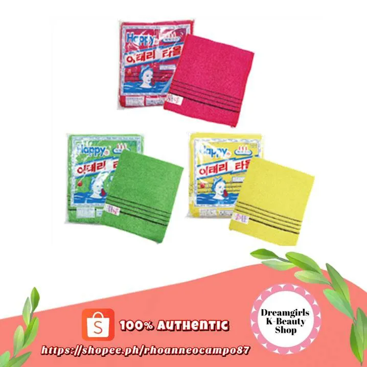 Korean Viscose Exfoliating Towel Lazada PH