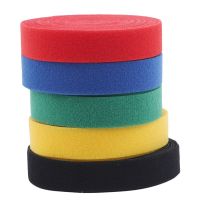 1 Roll 2cm*5m Color Magical Glue Self-adhesive Tape Strap Hoop Loop Strap Closure Tape Scratch Roll Fastening Tape Cleaning Tools