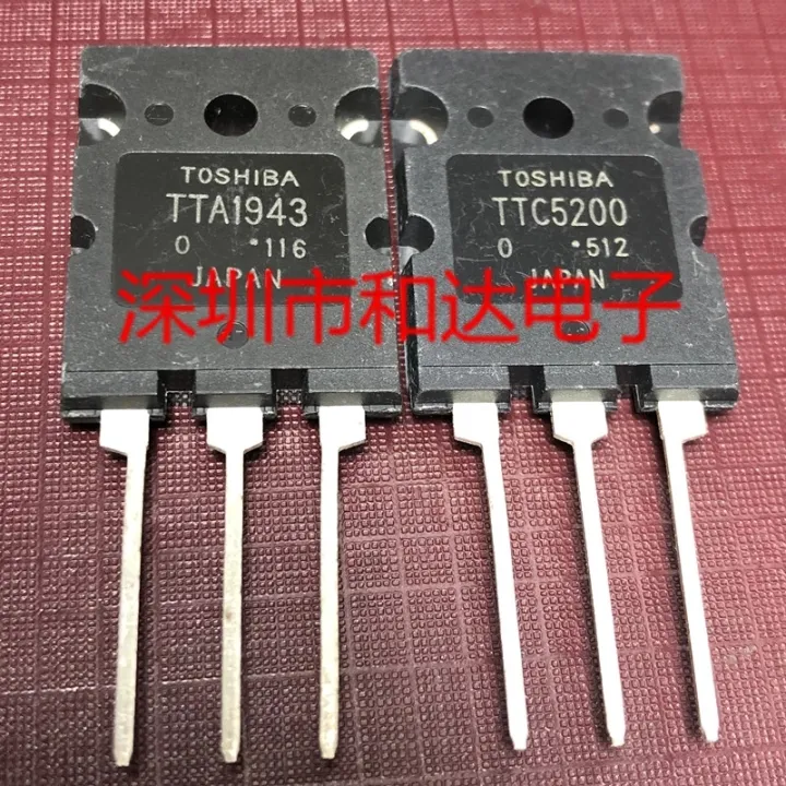 20ชิ้น-10คู่ดั้งเดิม-tta1943-10ชิ้น-10ชิ้น-ttc5200-a1943-c5200ซิลิโคน-pnp-to-3pl-ทรานซิสเตอร์เครื่องขยายเสียงสูง-npn-15a-230v-150w