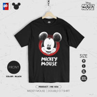 [ส่งฟรี] เสื้อยืด Mickey Mouse มิกกี้เมาส์ รุ่น MK-054 ลิขสิทธิ์แท้ วอลต์ ดิสนีย์ สีดำ เสื้อ Disney แท้ [M,L,XL,2XL]