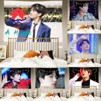 Jeon Jung Kook Tapestry Bts Decor แขวนผนังพื้นหลัง 3D การพิมพ์ผ้าผ้าม่านหน้าแรกห้องนั่งเล่นตกแต่งห้องนอน