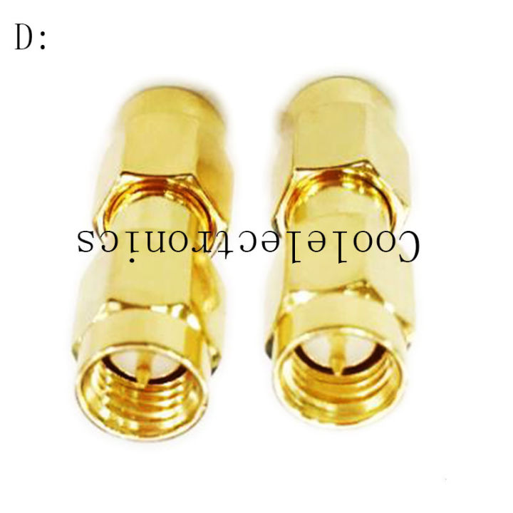 2pcs-sma-female-to-sma-female-rp-sma-female-sma-male-rf-coax-cable-adapter-connector