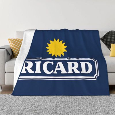 （in stock）Marsay France Ricards Blanket 3D Printing Soft Flannel Blanket Home Sofa Sheet（Can send pictures for customization）