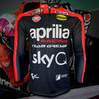 เสื้อแขนยาว MotoGP Aprilia Racing Team เสื้อบิ๊กไบค์โมโตจีพี อพรีเลีย เรสซิ่ง #MG0040 รุ่น Aleix Espargaro#41 ไซส์ S-5XL