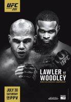 ▨✙☬ 201 ต่อสู้ - Robbie Lawler vs Tyron Woodley Art ฟิล์มพิมพ์ผ้าไหมโปสเตอร์ Home Wall Decor 24x36inch