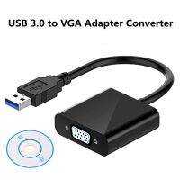 Nku USB 3.0 To VGA Adapter Multi-Display FHD Video Converter Support Windows7/8/10 Computer Desktop Laptop for Monitor Projector