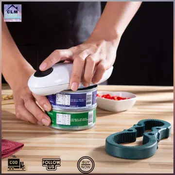 Electric Can Opener Automatic Restaurant Opener Battery Operated Handheld  Jar Tin Opener One Touch Jar Opener Kitchen Gadgets