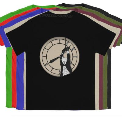 Clock Unique Male T Shirt Return to the Future Anime T-shirts Man Newest Oversized T-shirts Stuff For Adult Fathers Day