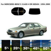 Precut Nanoceramics รถ UV Window Tint Kit ยานยนต์ฟิล์มสำหรับ -BENZ C-CLASS W202 4 DR SEDAN 1994-2000