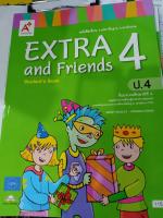 หนังสือเรียนรายวิชาพื้นฐาน ภาษาอังกฤษ EXTRA and Friends 4  Students Book ป.4