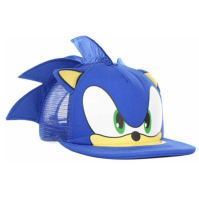 Sonic The Hedgehog Hat Kids Supersonic Mouse Mesh Baseball Flat Brim Caps