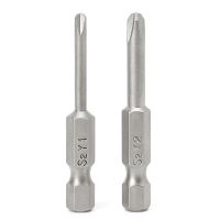 【CW】 2 Pcs 50mm Magnetic 1/4  39;  39; Shank Tri wing Y Screwdriver Bits Set