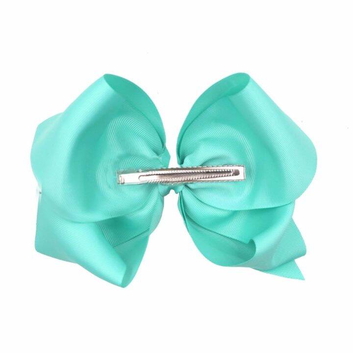 202112-pcs-8-grosgrain-ribbon-large-bows-durable-metal-alligator-clip-no-fraying-no-slipping-pinwheel-bow-clips-for-girls-toddlers