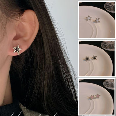 Design Gothic Women Removable Earrings Y2K Punk Star Stud