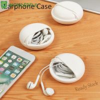 【hot sale】 ✜♙ C02 WONDERFUL Pocket Hard Carry Pouch Rotating Storage Round Shaped Earphone Case