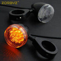 ZORBYZ รถจักรยานยนต์สีดำ41มิลลิเมตรด้านหน้าย้ายส้อมหนีบเปิดสัญญาณไฟตัดหมอกสำหรับฮาร์เลย์