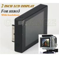 ▩ Go Pro Hero 3 HD 2.0 TFT LCD Display Waterproof Housing BacPac Back door For Gopro Hero 3 BLACKSILVERWIHTE Accessories