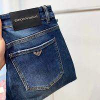 Jeans Slim Fit ยืดสไตล์ยุโรปสำหรับผู้ชายฟอกได้แบรนด์แฟชั่นไฮเอนด์คลาสสิก