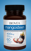 BIOVEA MANGOSTEEN EXTRACT 400 mg / 60 Vegetarian Capsules