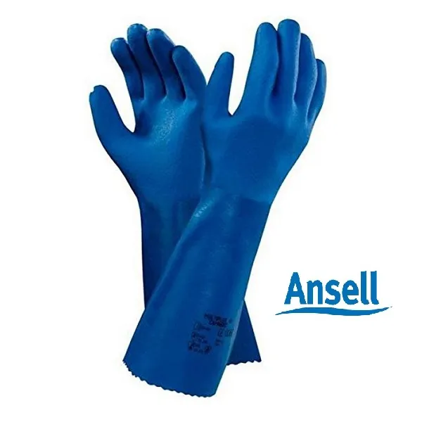 1 Pair Ansell Marigold Industrial Multiplus Chemical Resistant PVC