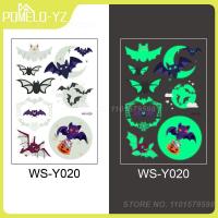 Animal Switch Stickers For Kids Room Home Decoration 3d Bat Sticker Funny Atmosphere Halloween Tattoo Sticker Wall Decals Wall Stickers Decals