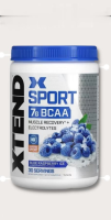 Xtend, Sport BCAA 7 g. Blue Raspberry Ice flavor, 12.2 oz. (345 g.)