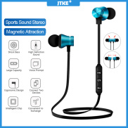 JTKE Magnetic Wireless Bluetooth 4.2 Earphone Stereo Sport Headphones