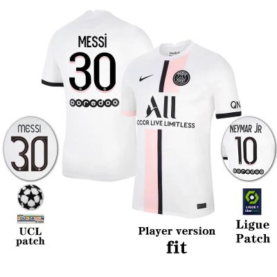 2021-22[Player version]Paris Saint-Germain Away Size S-2XL Shirt football 21/22 man NEYMAR JR jersey