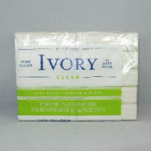 Sold per bar IVORY CLEAN SOAP ALOE SCENT 113G Lazada PH