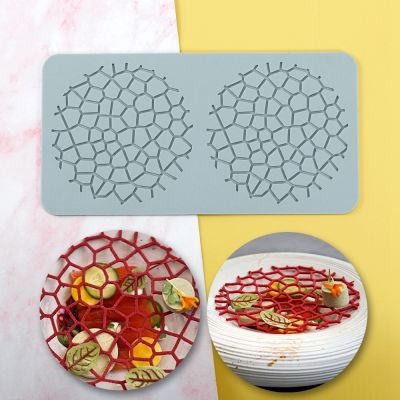 【hot】 Pattern Silicone Mold Wedding Fondant Mousse Icing Pastry