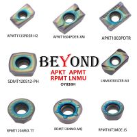 BEYOND APMT APKT RPMT เม็ดมีดกัดสีความแข็งสูง APMT1135 APMT1604 APKT1003 RPMT10T3 RPMT1204 RDMT LNMU0303ZER OY838H