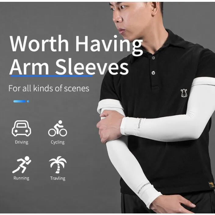 Rockbros Cycling Uv Protection Arm Sleeves Cover Pair Lazada Ph