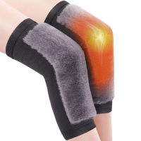 Winter Plush Knee Pad Comfort Thermal Knee Warmer Winter Leg Sleeves For Running Gym Yoga Fitness Faux Rabbit Hair Winter Warm
