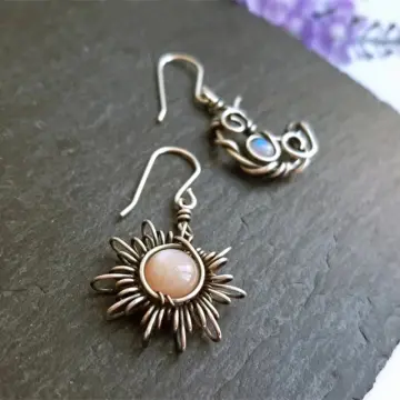 My Wish For You...The Sun Moon and Stars Earrings – Heart and Soul Jewelry
