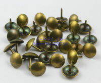 500 Pieces 9mm Antique Brass Upholstery Tacks Nails Small