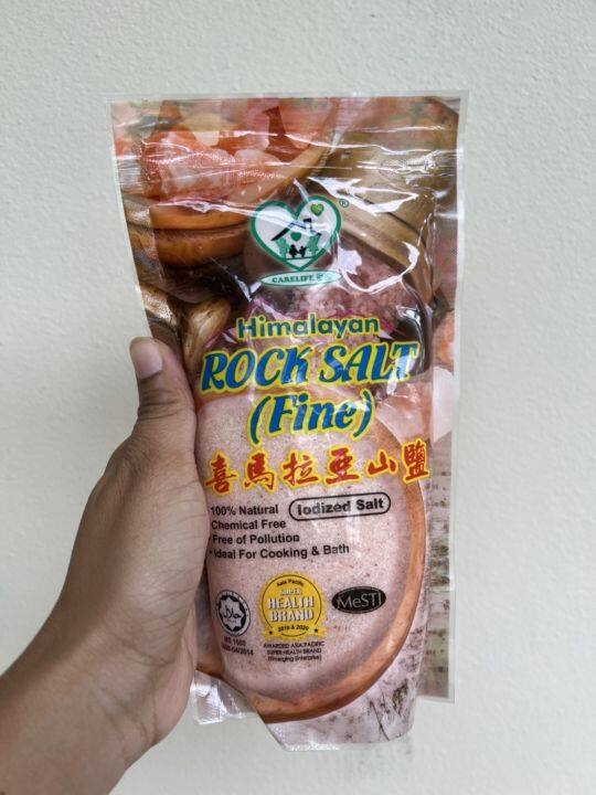 himalayan-rock-salt-fine-เกลือหิมาลายัน-เกลือชมพู-500g-คีโต-เกลือหิมาลัยสีชมพู-มีฮาลาล-เกลือ-เกลือหิมาลัยชมพูแท้100