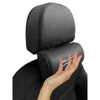 Car Headrest Pillow For Fiat 500S Auto Leather Car Seat Head Support Neck Protector Adjustable Head Restraint