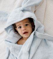 MINENE Handsfree Cuddly Towel Size: 115x85cm ผ้าขนหนูเด็กหมวกสัตว์หนานุ่ม สำหรับแรกเกิดถึงเด็กโต