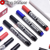 ปากกาเคมี ปากกามาร์คเกอร์ ปากกา Permanent Marker หัวกลม 1 หัว ปากกา ปากกาเคมีเขียนซองพลาสติก ปากกาเมจิก กันน้ำ ปากกามาร์คเกอร์ ชนิดถาวร