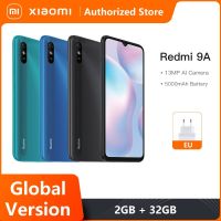 Xiaomi Redmi 9A 2GB RAM 32กิ๊กกะไบต์รอมสมาร์ทโฟน MTK Helio โทรศัพท์ G25แปดคอร์ Redmi9a ทุกรุ่นโทรศัพท์มือถือ32GB