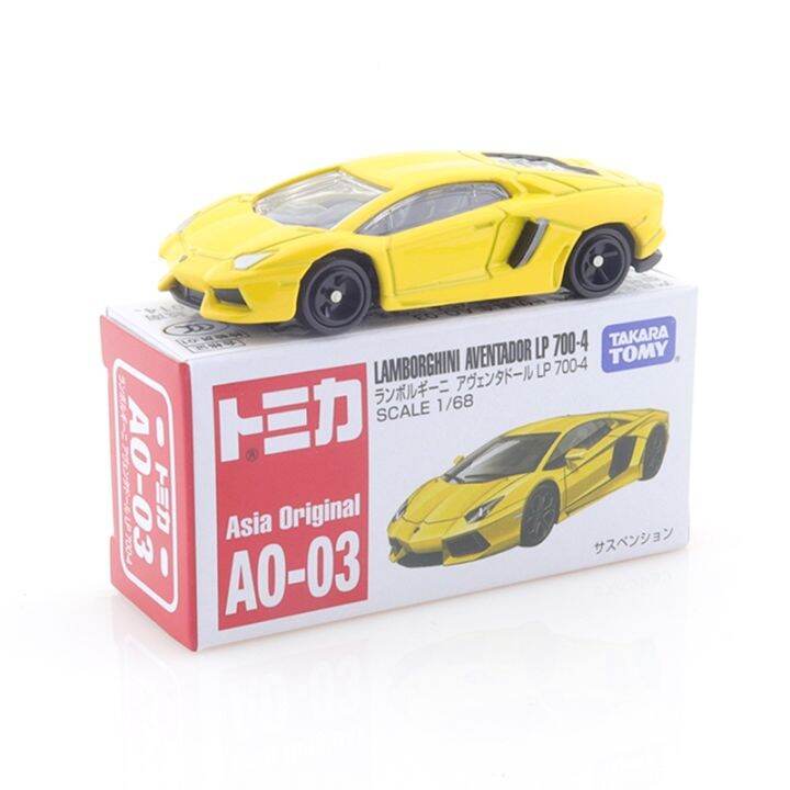 Takara Tomy Tomica Asia Original AO 03 Lamborghini Aventador (Asia Ver.)  1/67 Alloy Toys Motor Vehicle Diecast Metal Model 