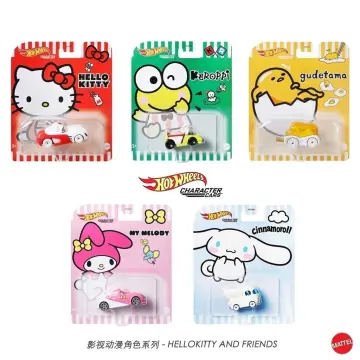 NEW Hot Wheels Hello Kitty set Of 5 With Cinnamoroll Sanrio