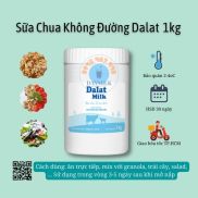 HÀNG LẠNH CHỈ GIAO SIÊU TỐC HCM - Sữa Chua không đường Dalatmilk Hộp 1kg