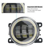 2ชิ้นรถไฟตัดหมอก LED แองเจิลตา DRL กลางวันวิ่งโคมไฟ H11สำหรับ Suzuki SX4 (EY, GY) 2006 2007 2008 2009 2010 2011 201233